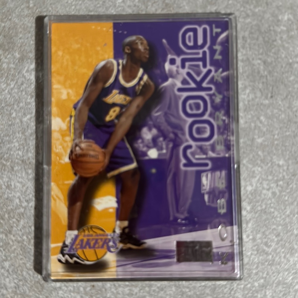 Kobe Bryant rookie card original collectible